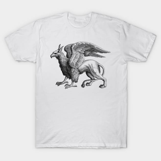 Griffin T-Shirt by blackroserelicsshop@gmail.com